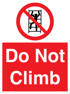 Do Not Climb